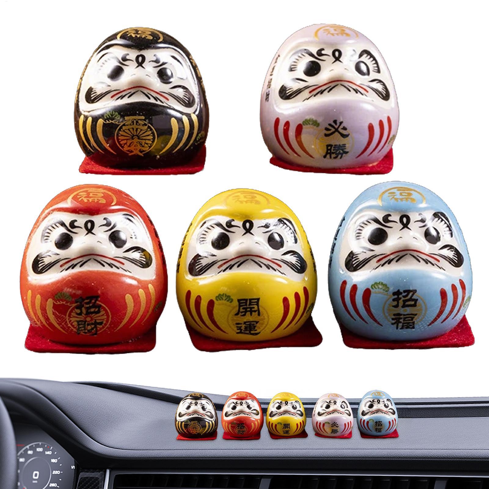 Interior Design Japan - Ceramica giapponese Daruma Doll Mini Daruma