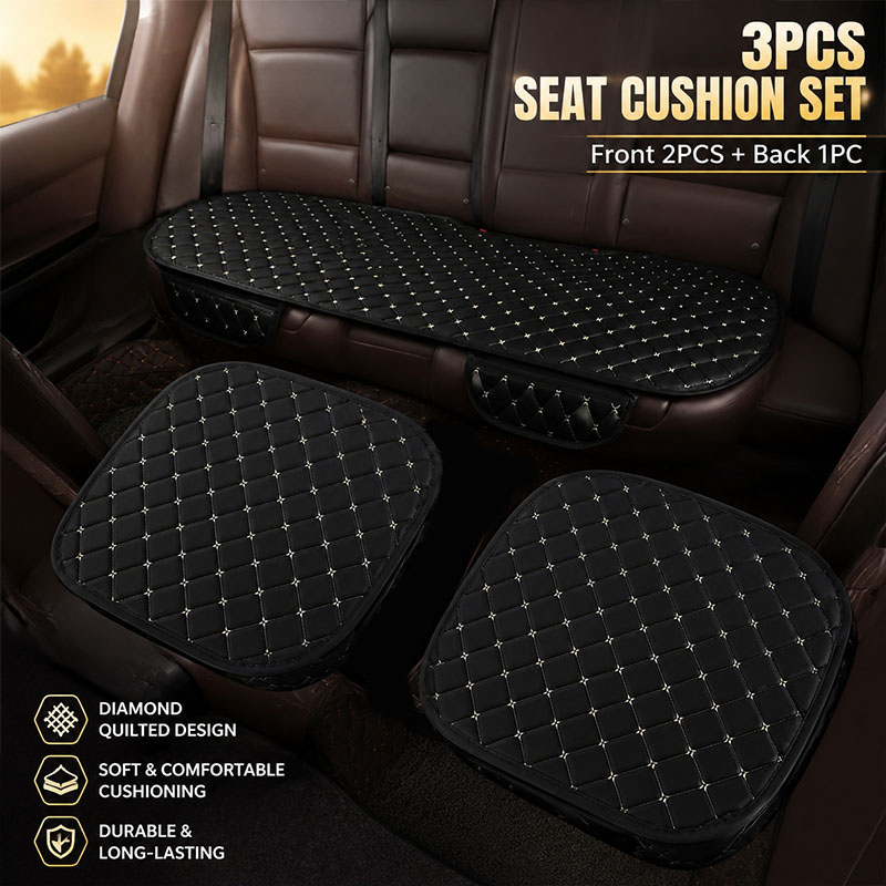 Interior Design Texture - Set di 3 Cuscini per Sedile