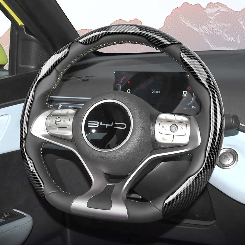 Interior Design Style Quiz - Coprivolante in fibra di carbonio lucida