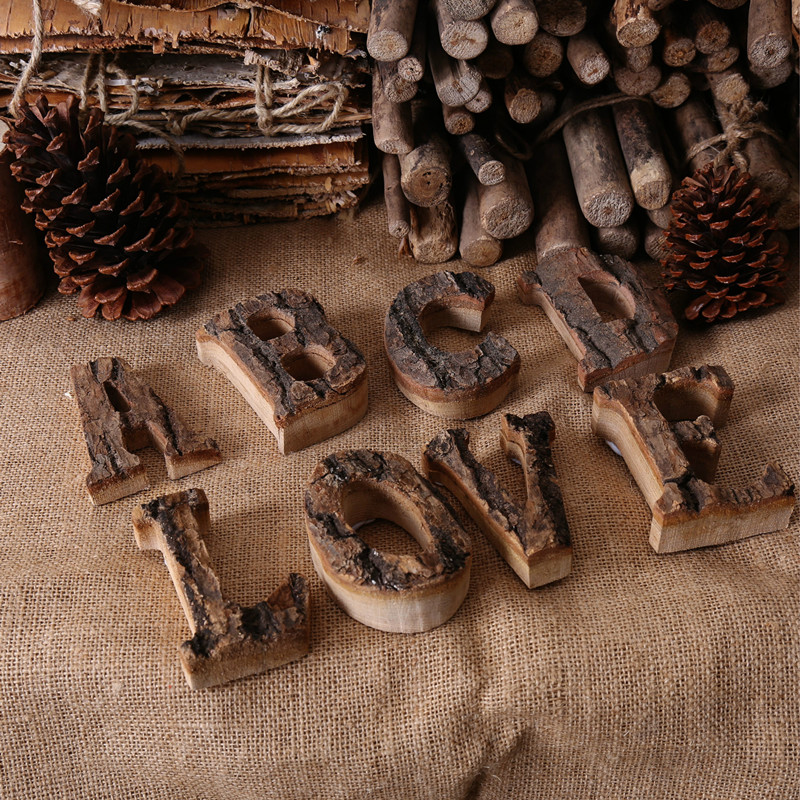 Interior Design Home Decor - Lettere in legno Decorazioni per la