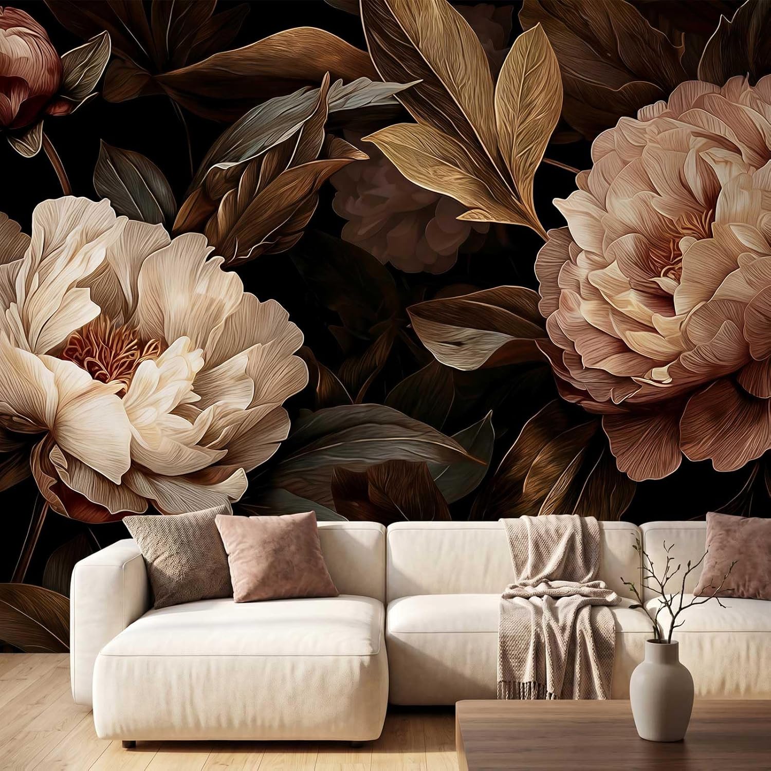 Elegante Arazzo Floreale con P - Interior Design Home Decor recensione e prezzo