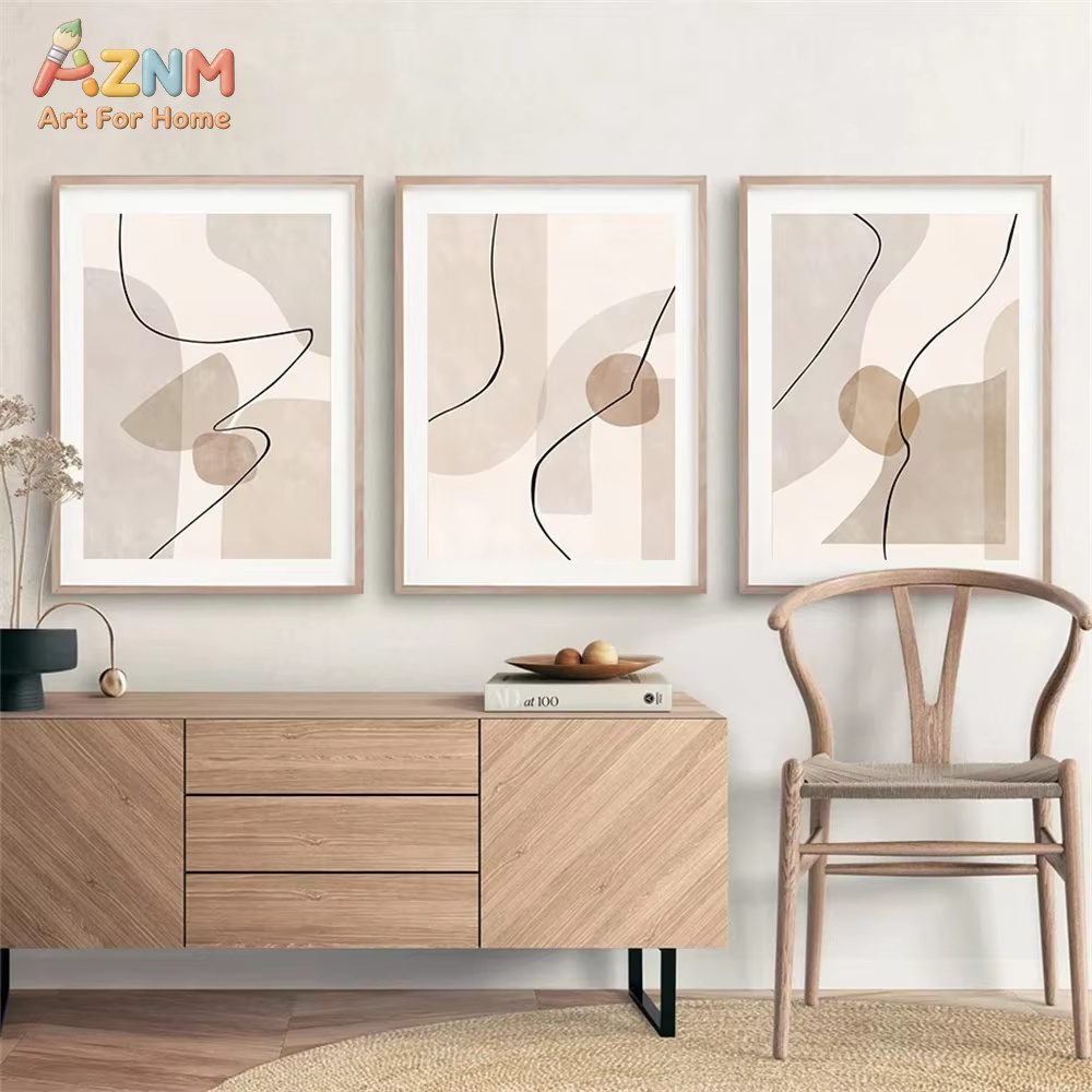 Quadro su tela astratto beige  - Interior Design Home Decor recensione e prezzo