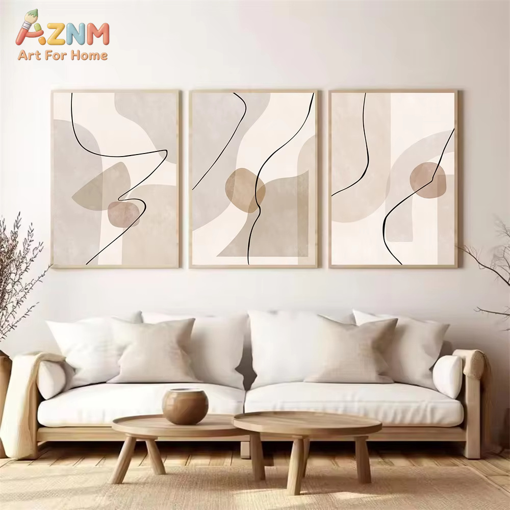Quadro su tela astratto beige  - Interior Design Home Decor recensione e prezzo
