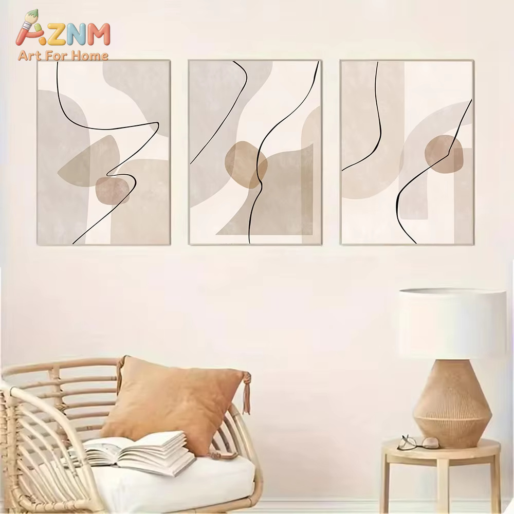 Quadro su tela astratto beige  - Interior Design Home Decor recensione e prezzo