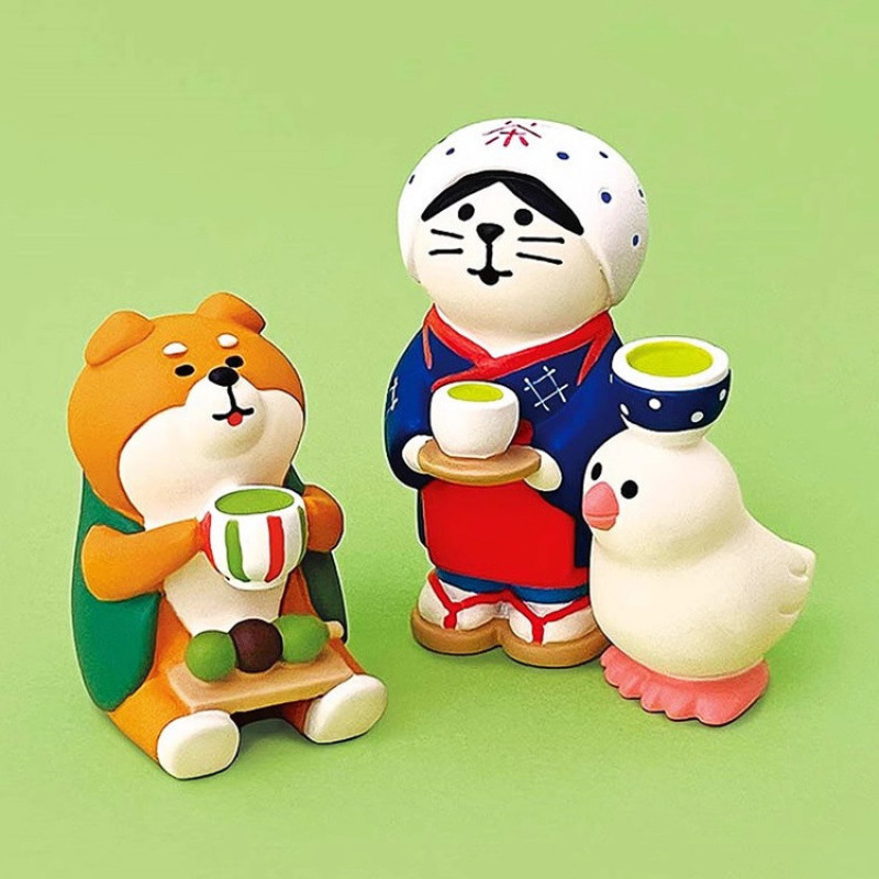 Miniature Serie Matcha, Gatto  - Interior Design Japan recensione e prezzo