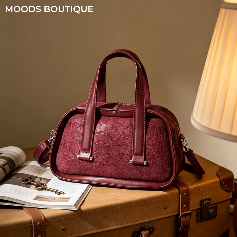 Borse a Mano Mini Boston con T - Interior Design Texture recensione e prezzo