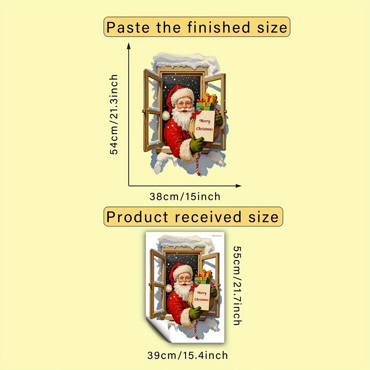 1pc Babbo Natale con regalo ad - Interior Design Home Decor recensione e prezzo